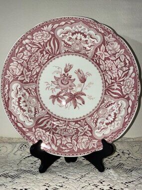 Vintage Spode Archive Collection Georgian Series Floral Design Plate 10-1/2" EUC